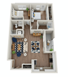 The Morgan | PDX F Two Bedroom Two Bathroom The Morgan | PDX F Two Bedroom Two Bathroom